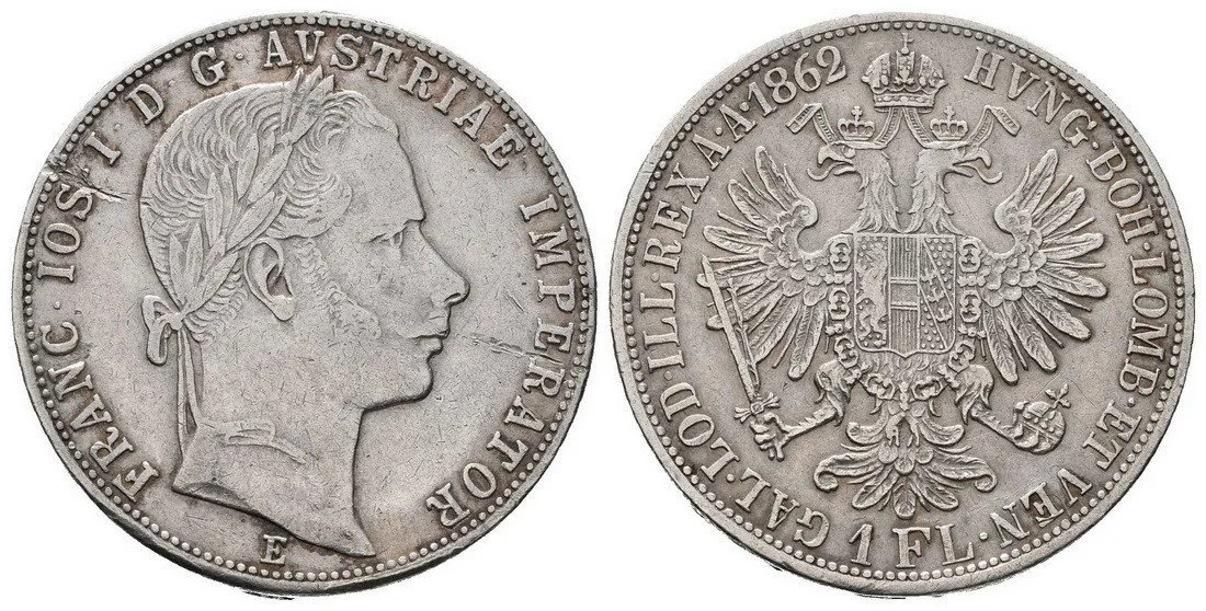 Rakouská a spolková měna, 1857 - 1892 — 1