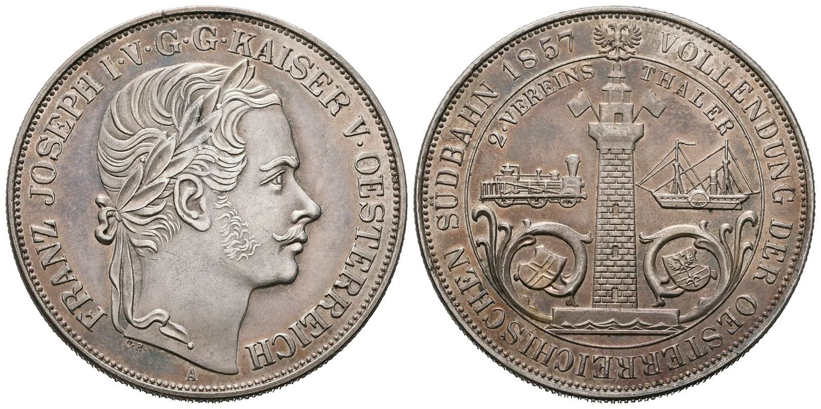 Rakouská a spolková měna, 1857 - 1892 — 1