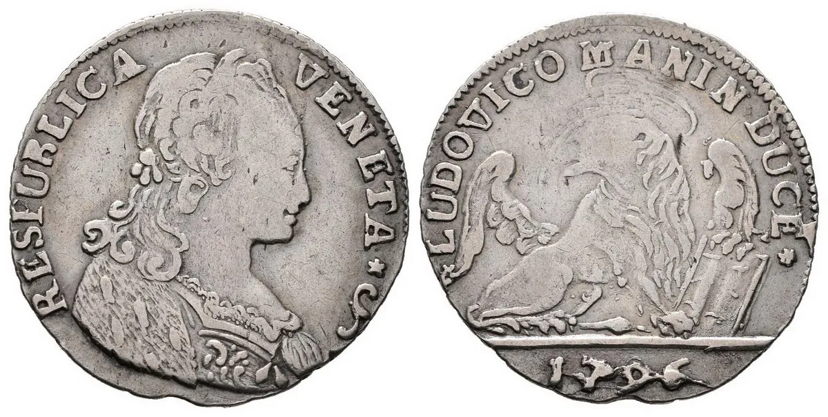 Itálie - Benátky, Lodovico Manin, 1789 - 1797 — 1