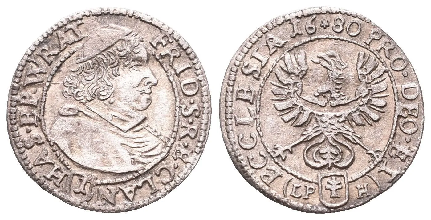 Vratislav - biskupství, Friedrich von Hessen-Darmstadt, 1671 - 1682 — 1