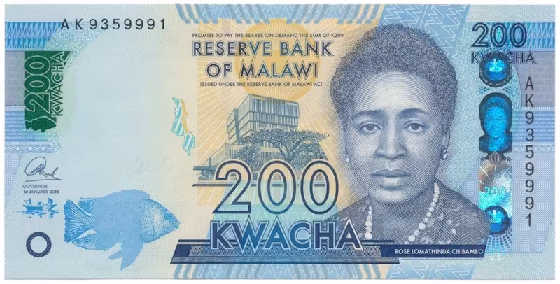 Malawi, 200 Kwacha 2014~2020, P.65A