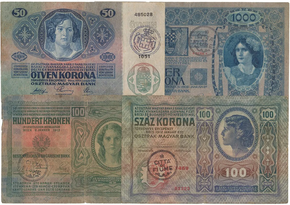 Razítkované R-U bankovky na Balkáně 1919-1921 — 1