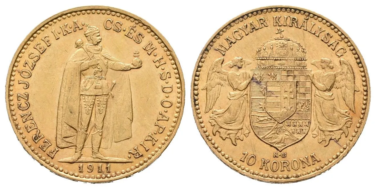 10 Koruna 1911 KB