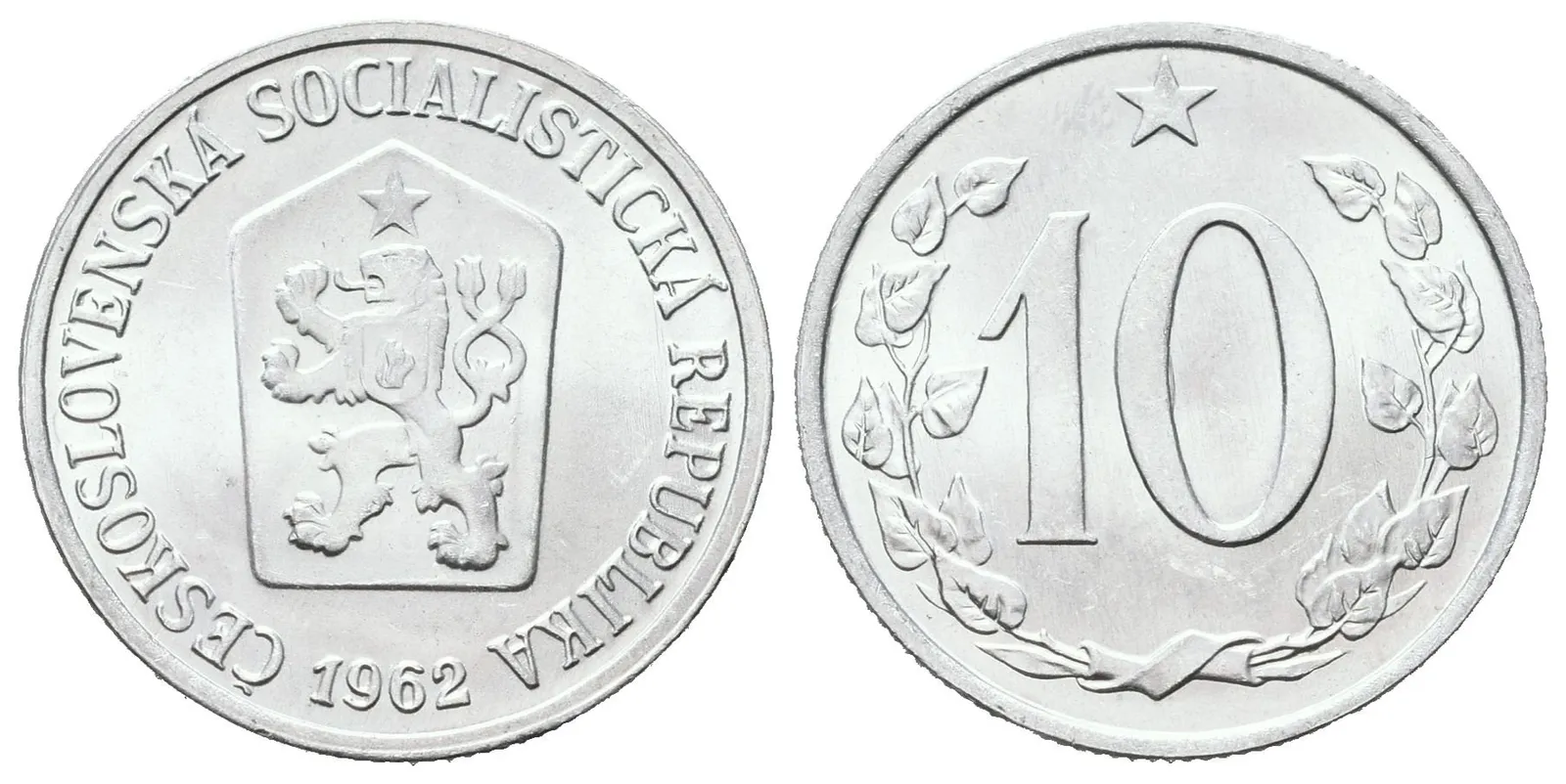10 Haléř 1962