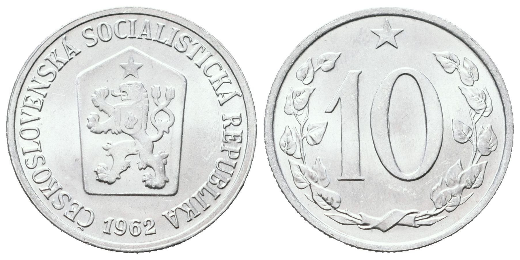 10 Haléř 1962