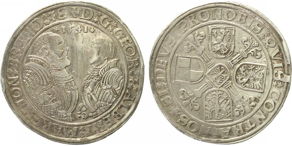 Brandenburg - Franken, Georg von Ansbach a Albrecht von Bayreuth, 1527 - 1545 — 1