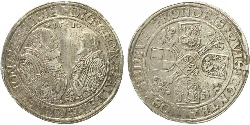 Brandenburg - Franken, Georg von Ansbach a Albrecht von Bayreuth, 1527 - 1545 — 1