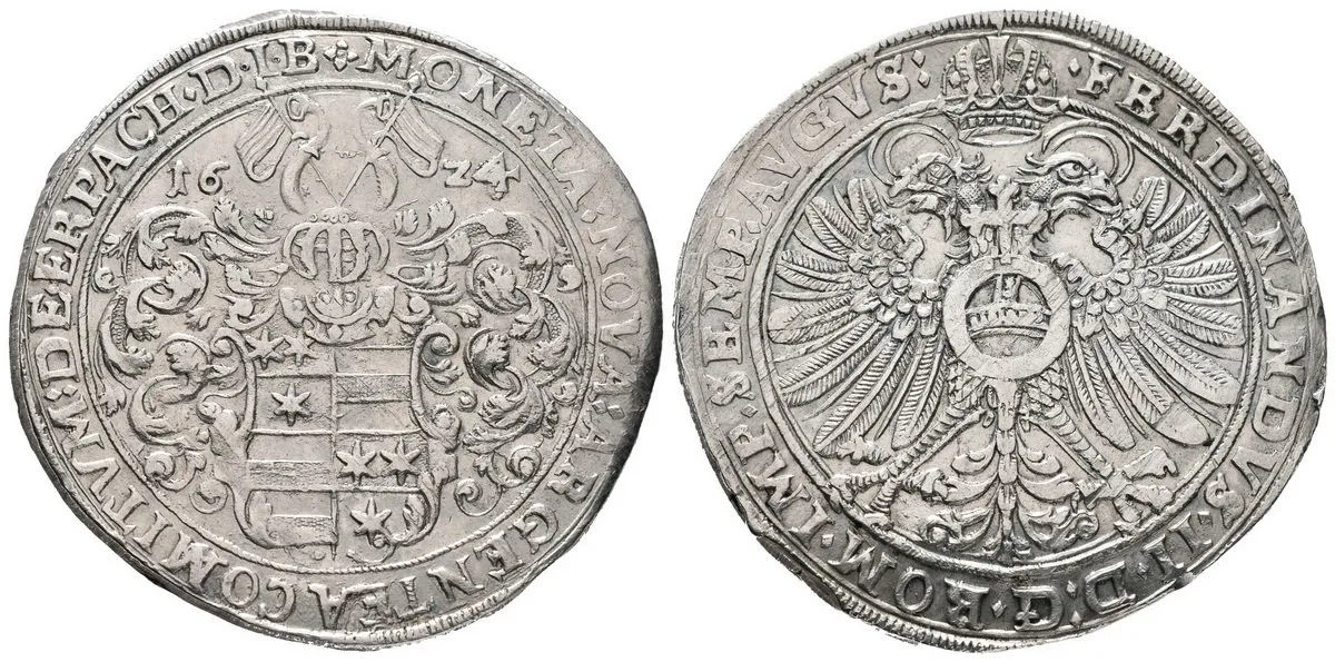 Erbach, Ludwig III., Johann Casimir a Georg Albrecht I., 1623 - 1627 — 1