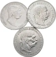 5 Koruna 1900, 1900 KB, 1908 - Jubilejní, patina, rysky, oběhové — 2