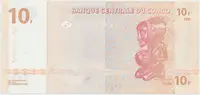 Kongo Dem. Republika, 10 Francs 2003, tisk HdM, P.93A - fotografie 2