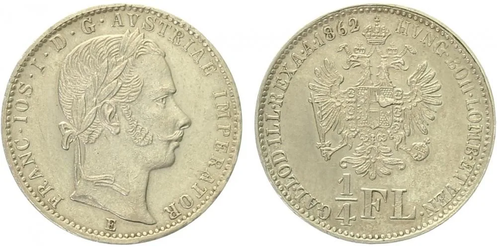 Rakouská a spolková měna, 1857 - 1892 — 1