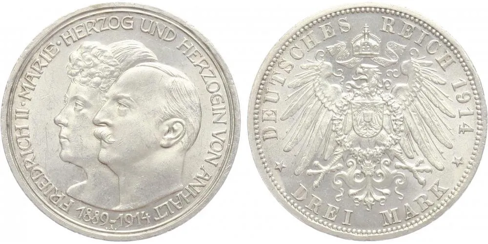 Anhalt, Friedrich II., 1904 - 1918 — 1