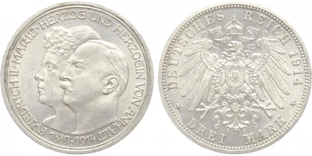 Anhalt, Friedrich II., 1904 - 1918 — 1