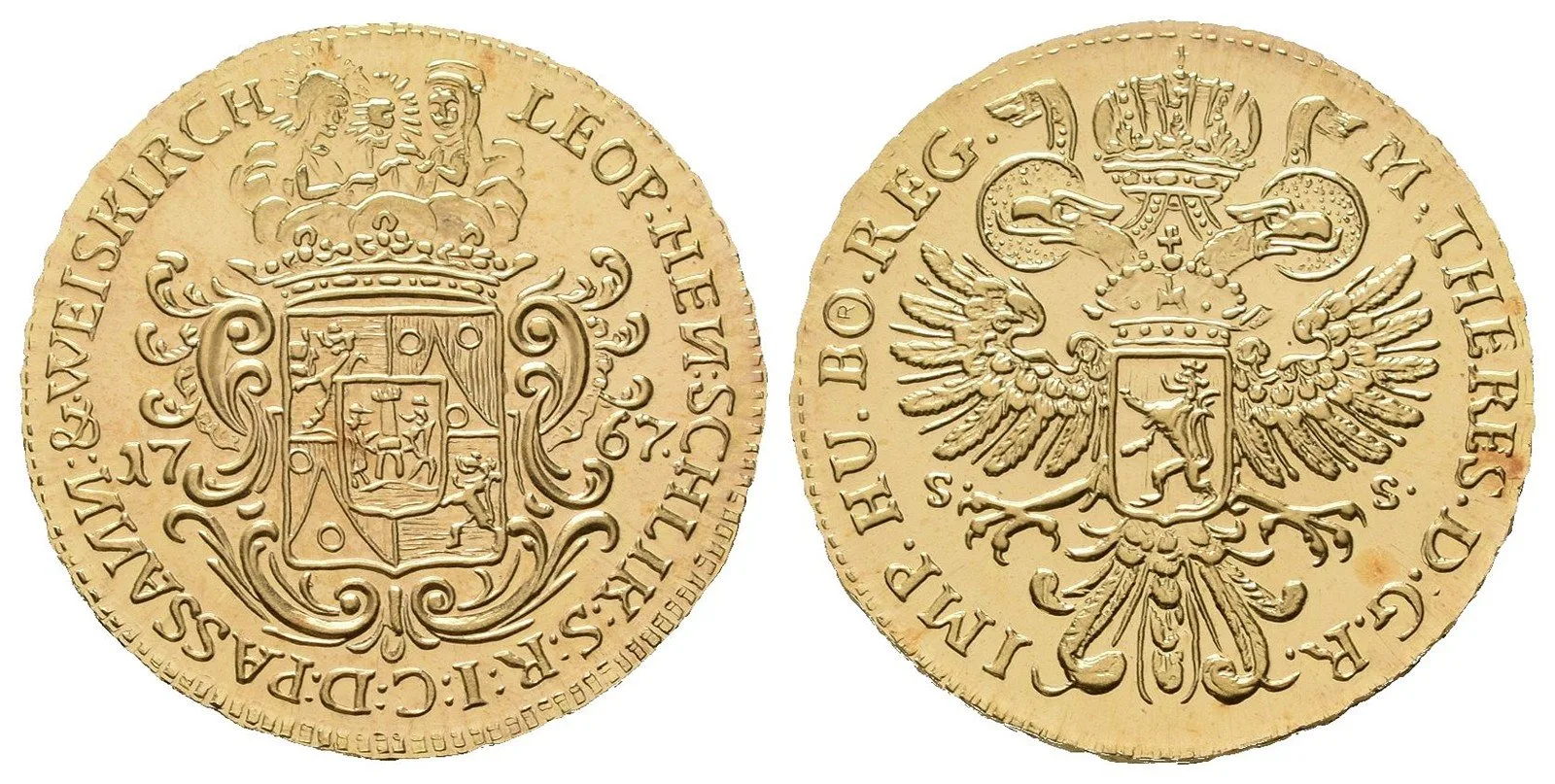 Šlik, Leopold Jindřich, 1766 - 1770 — 1