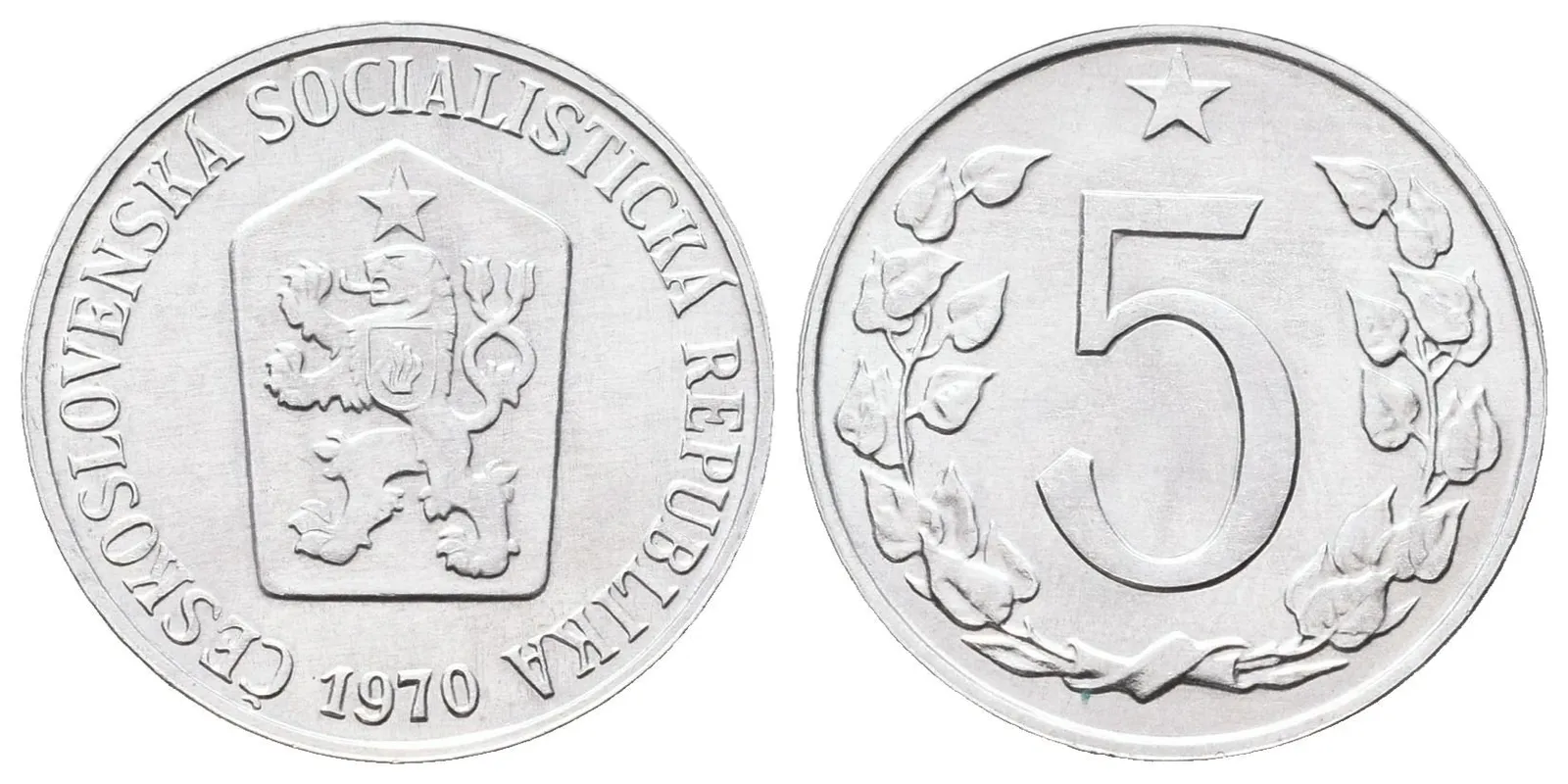 5 Haléř 1970
