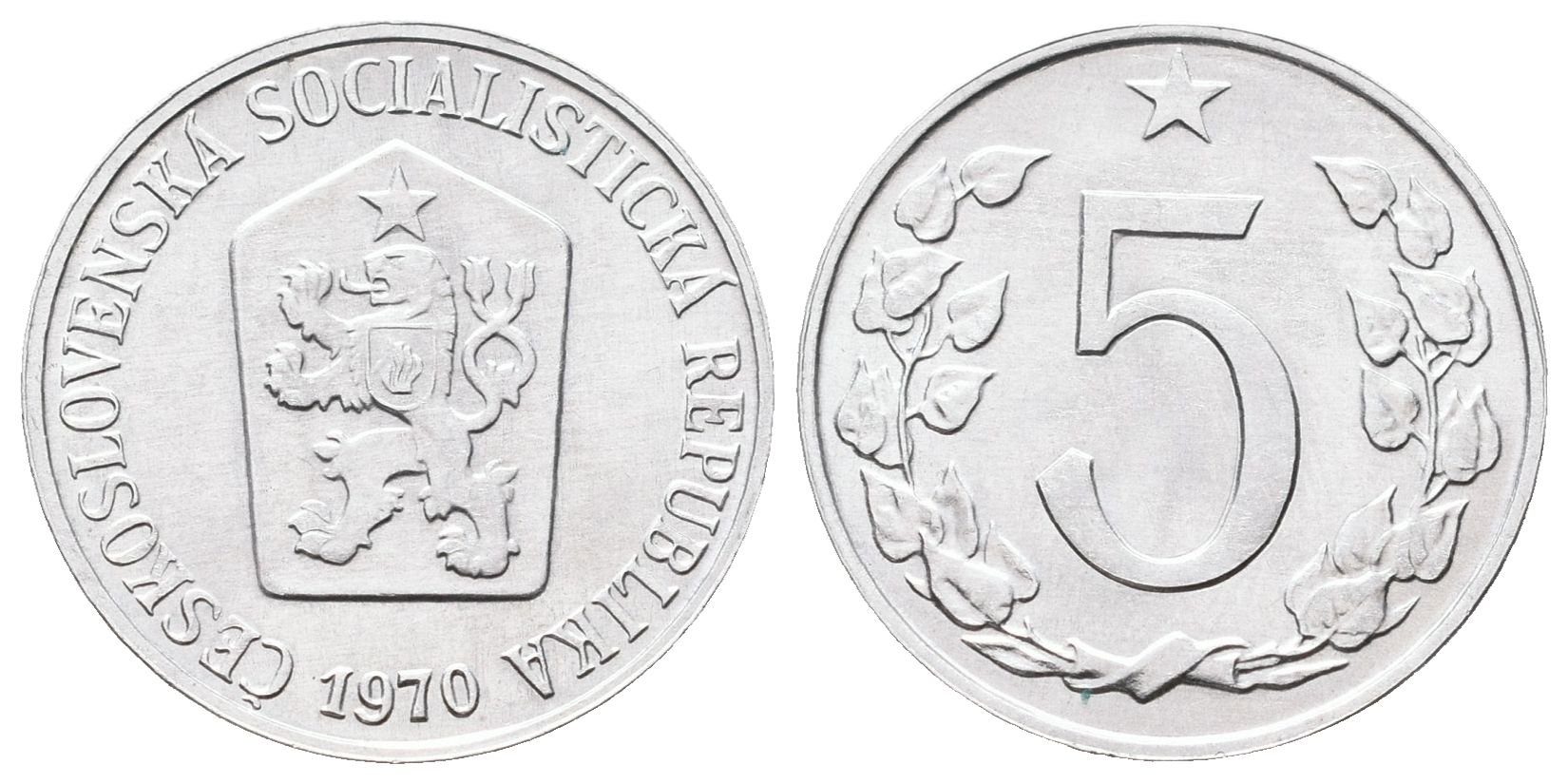 5 Haléř 1970
