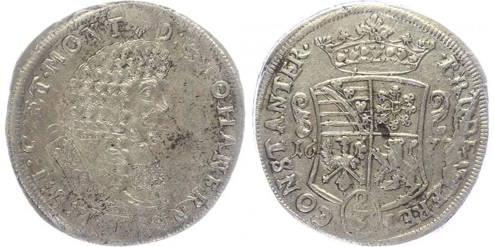 Sasko - Weimar, Johann Ernst II., 1662 - 1683 — 1