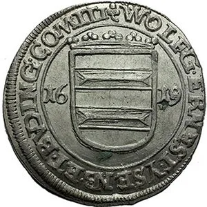 Isenburg, Wolfgang Ernst von Birstein, 1596 - 1633 — 1