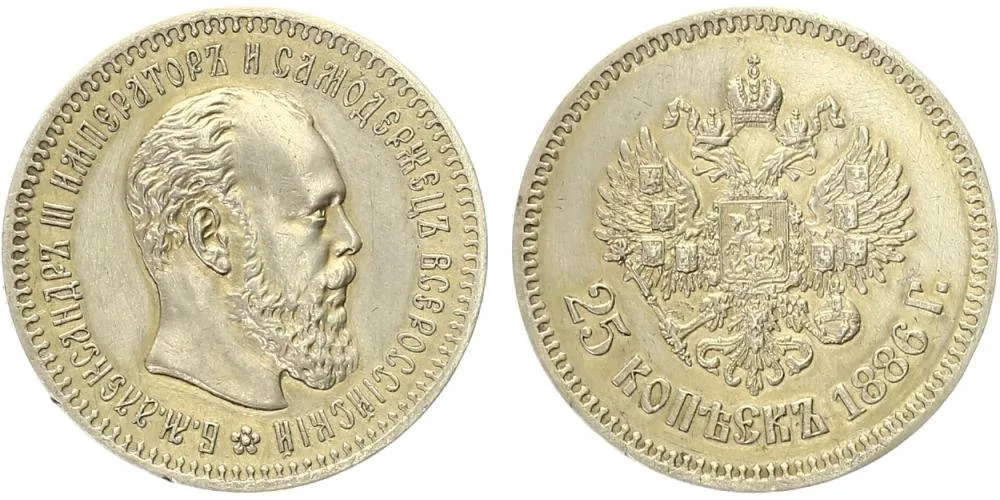 Rusko, Alexander III., 1881 - 1894 — 1