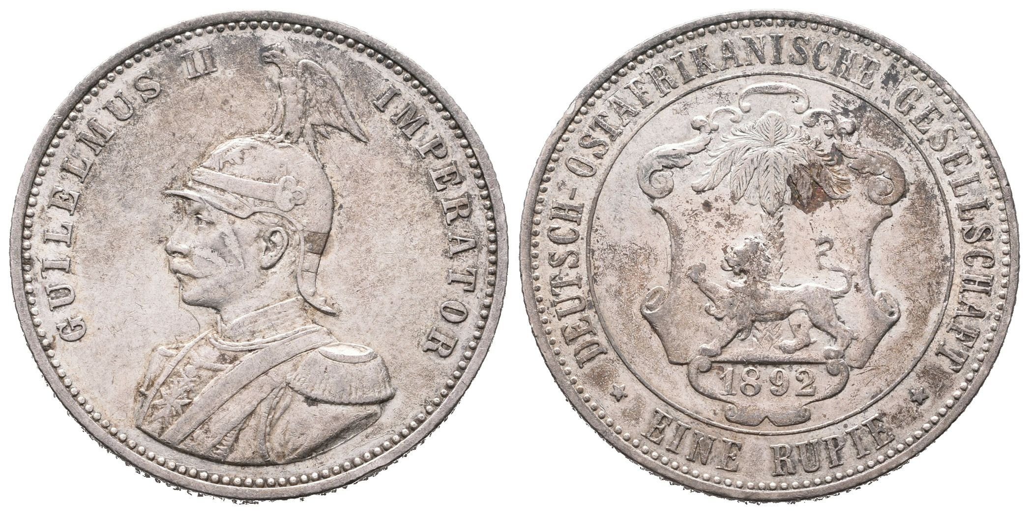 Německá východní Afrika, 1 Rupie 1892