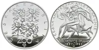 200 Kč 1997 - Běchovice, PROOF
