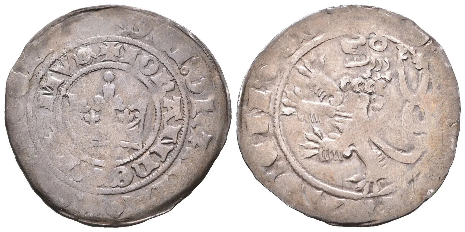 Pražský groš, Cn.47, patina, ned. a lehce exc. — 1