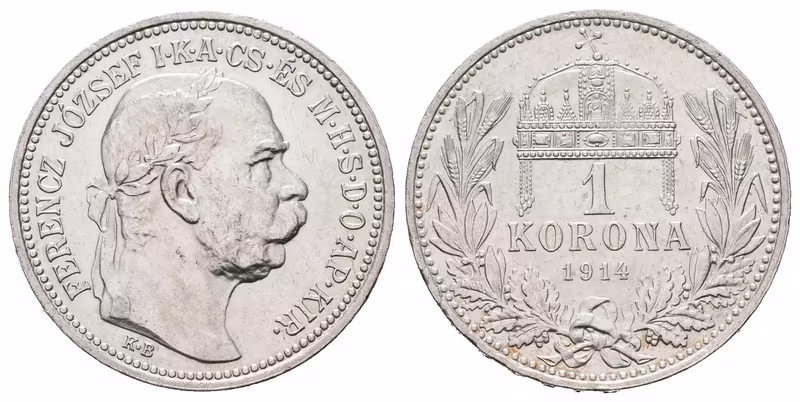 1 Koruna 1914 KB
