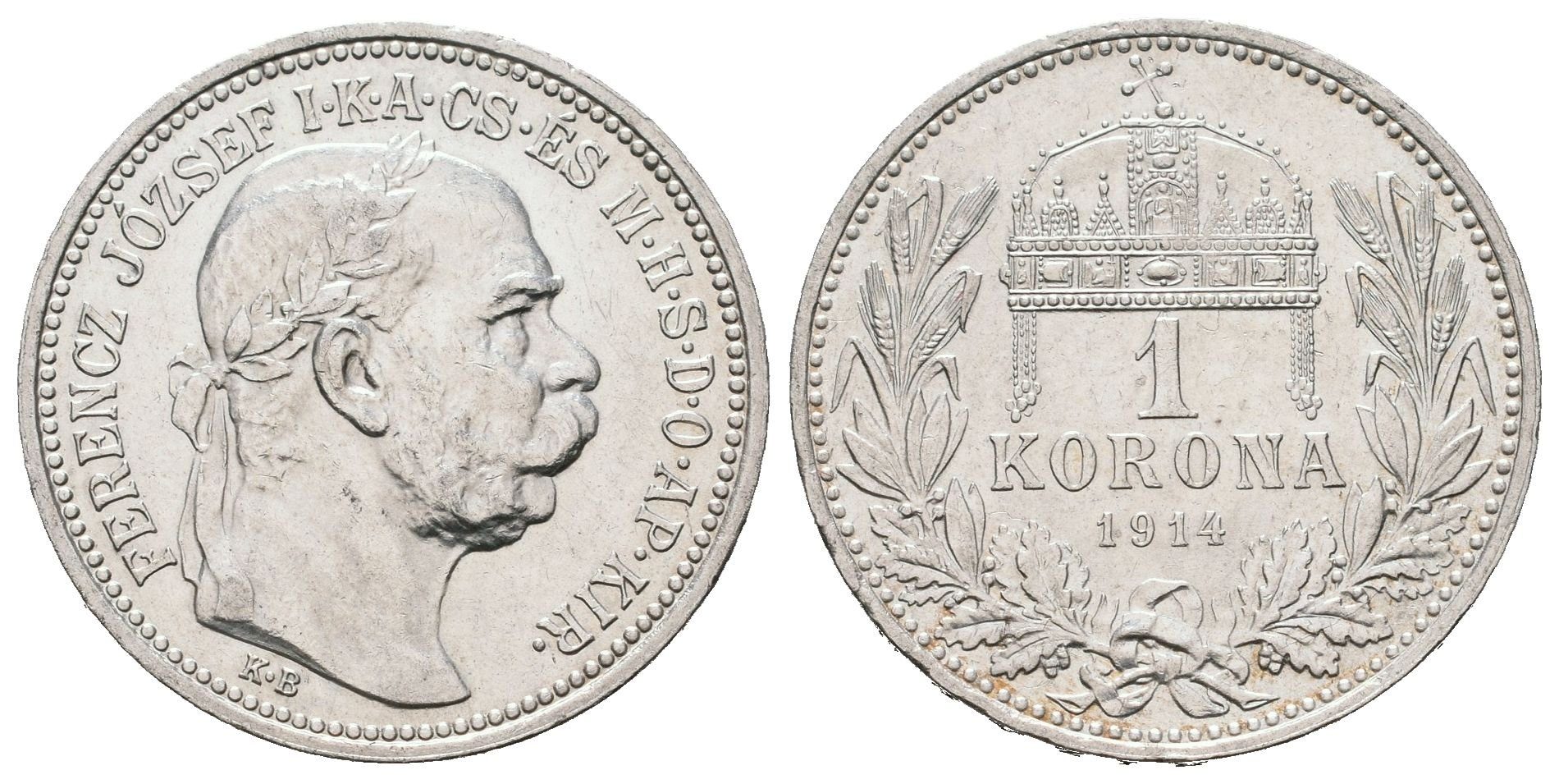 1 Koruna 1914 KB