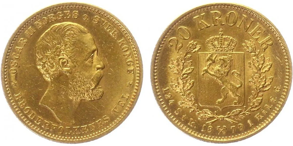 Norsko, Oscar II., 1872 - 1907 — 1