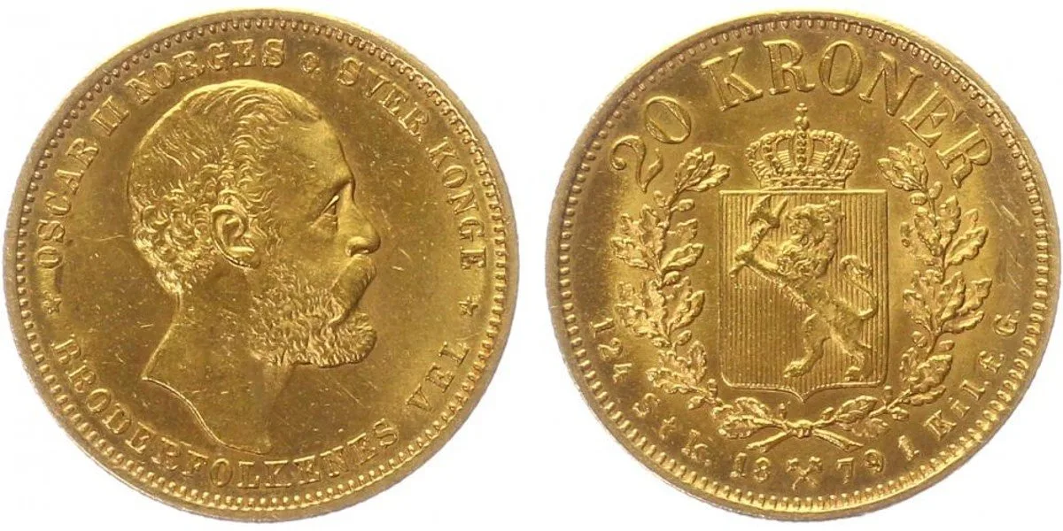 Norsko, Oscar II., 1872 - 1907 — 1