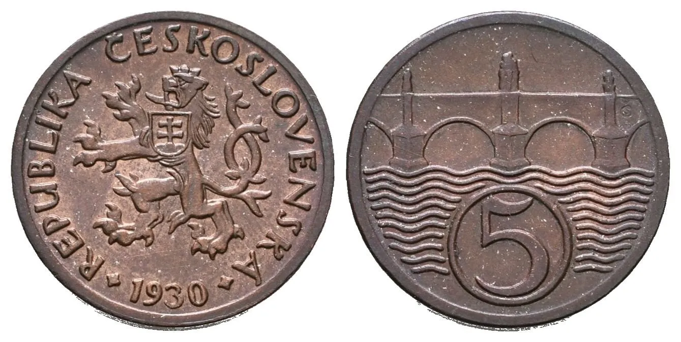 5 Haléř 1930