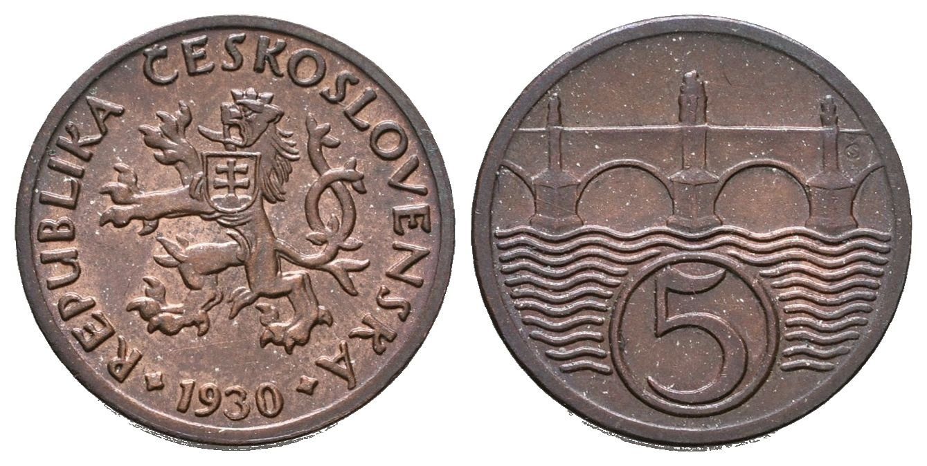 5 Haléř 1930