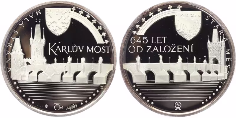 Dostál Jiří - 645 let od položení základního kamene Karlova mostu