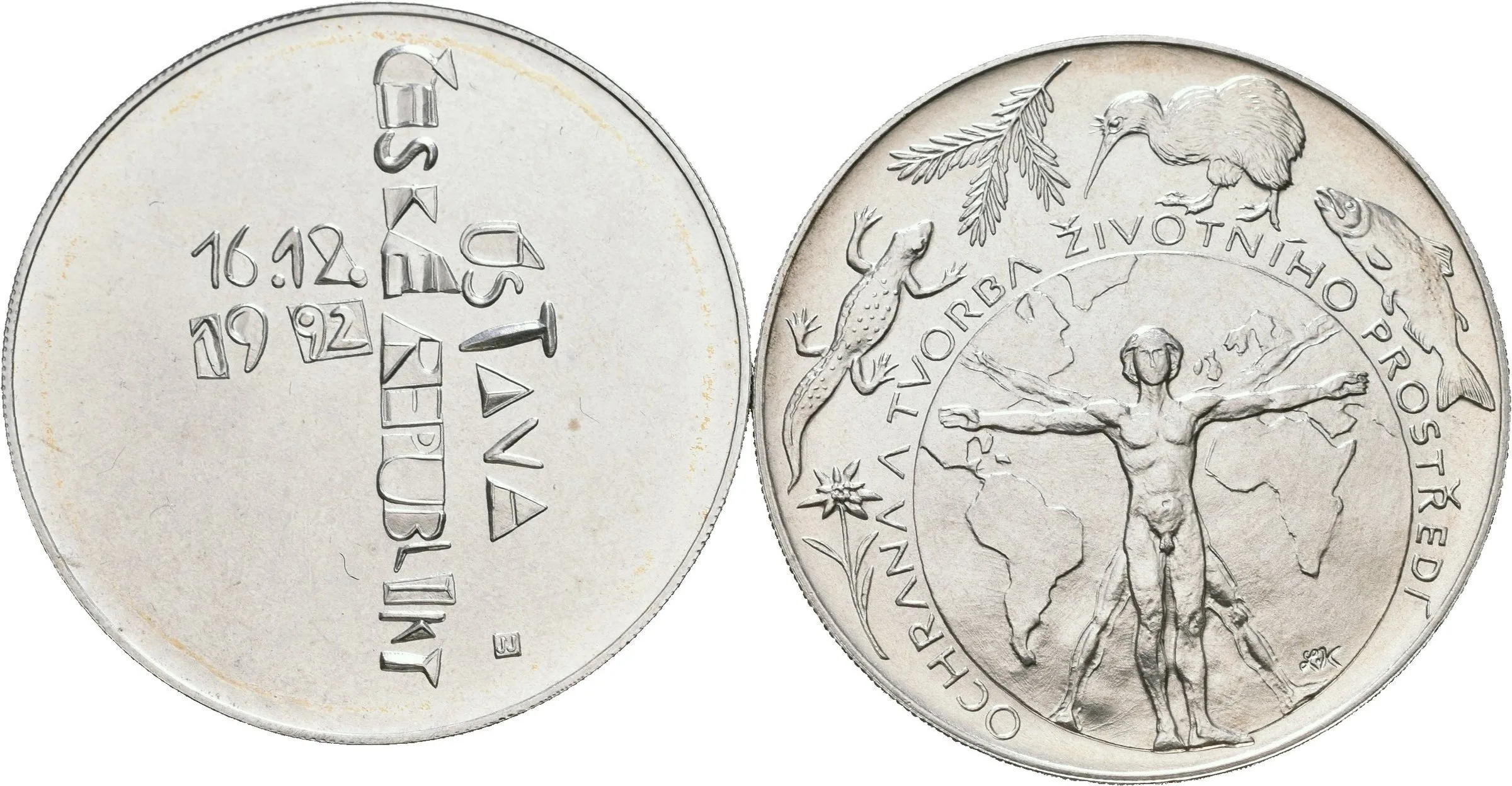 200 Kč 1993 - Ústava, kapsle, certifikát poškozený + — 1