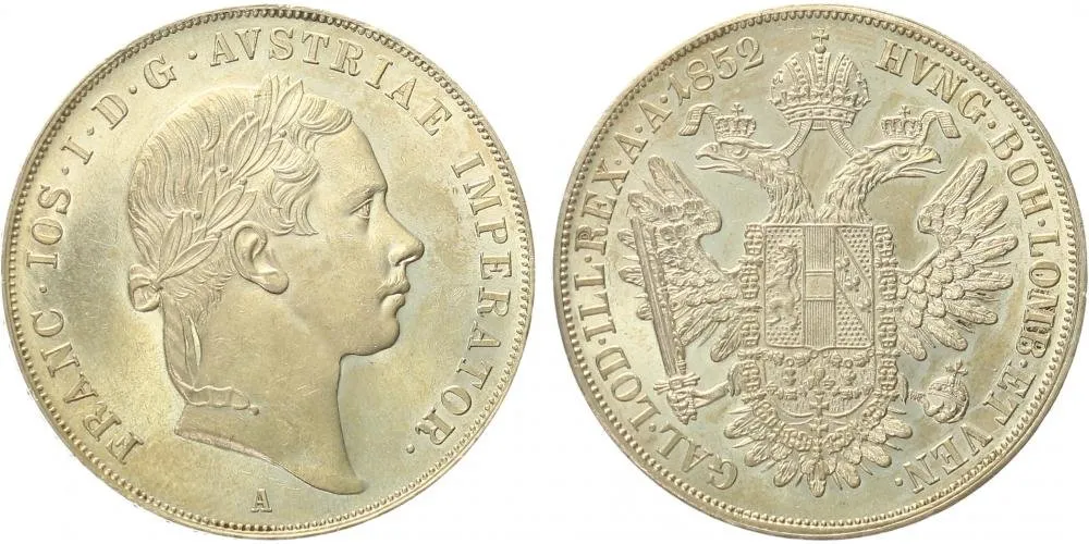 Konvenční měna, 1848 - 1857 — 1