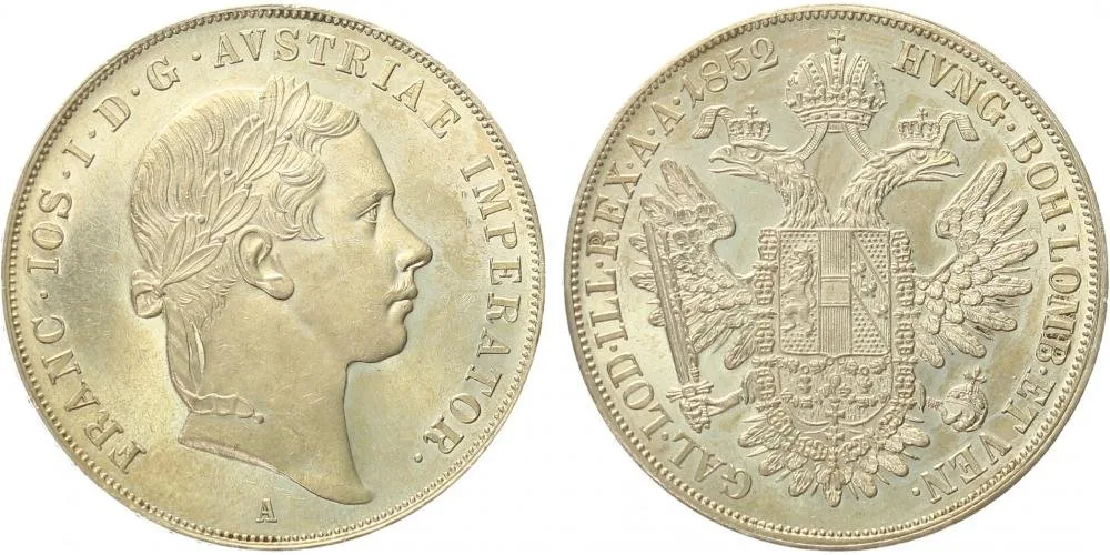 Konvenční měna, 1848 - 1857 — 1