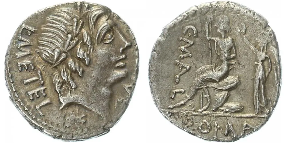 C. Publicius Malleolus, A. Postumius Albinus, L. Caecilius Metellus, cca 90 př. Kr. — 1