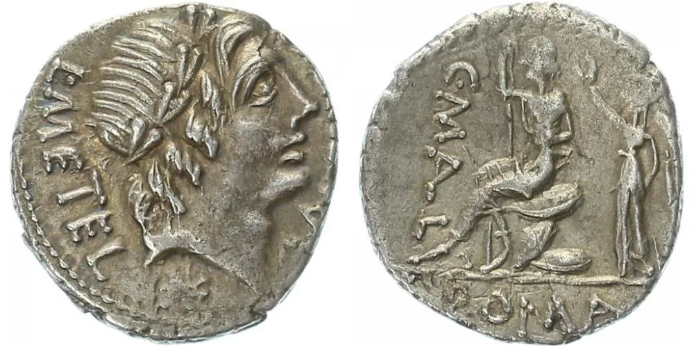 C. Publicius Malleolus, A. Postumius Albinus, L. Caecilius Metellus, cca 90 př. Kr. — 1
