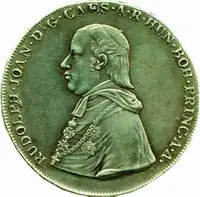 Olomouc - arcibiskupství, Rudolf Jan, 1819 - 1831 — 1