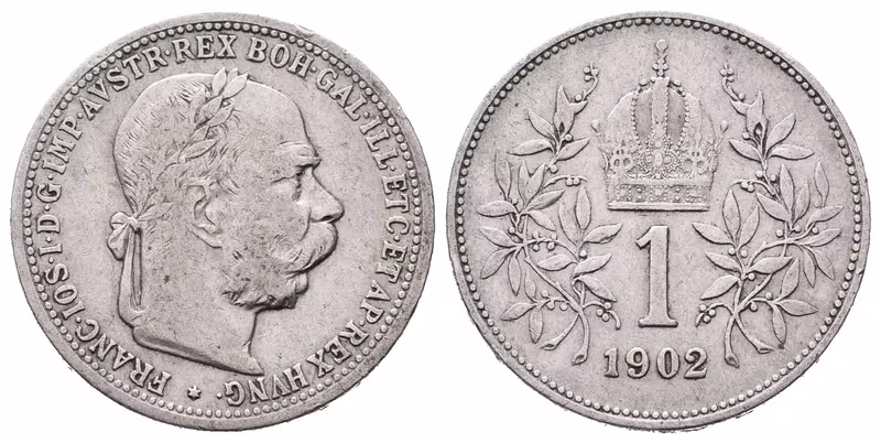 1 Koruna 1902