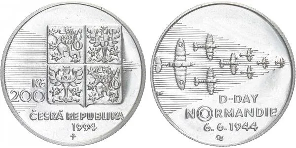 200 Kč 1994 - Normandie
