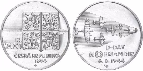 200 Kč 1994 - Normandie