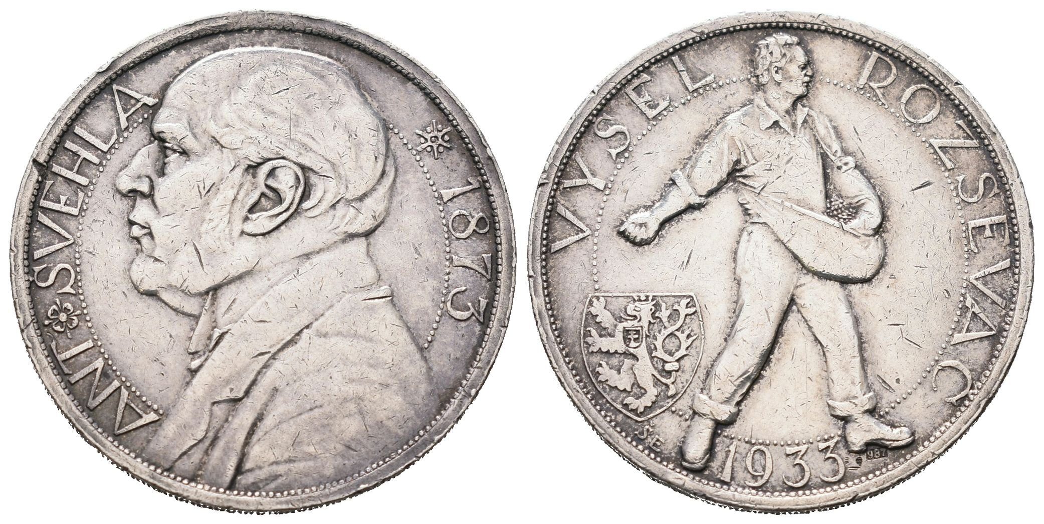 AR Medaile 1933 - Antonín Švehla