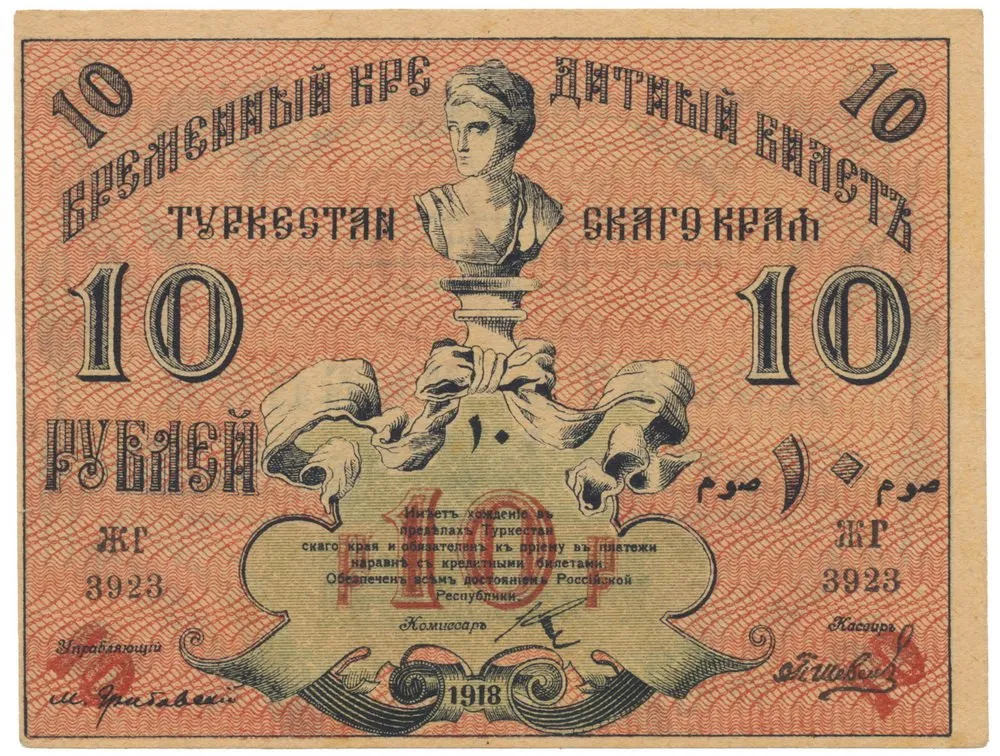 Rusko, Ruská centrální Asie — 1