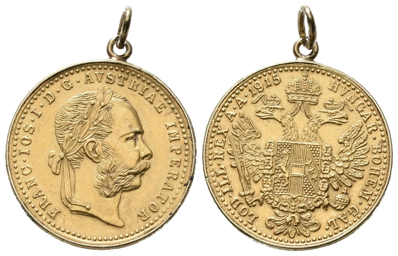 Dukát 1915 - přívěsek