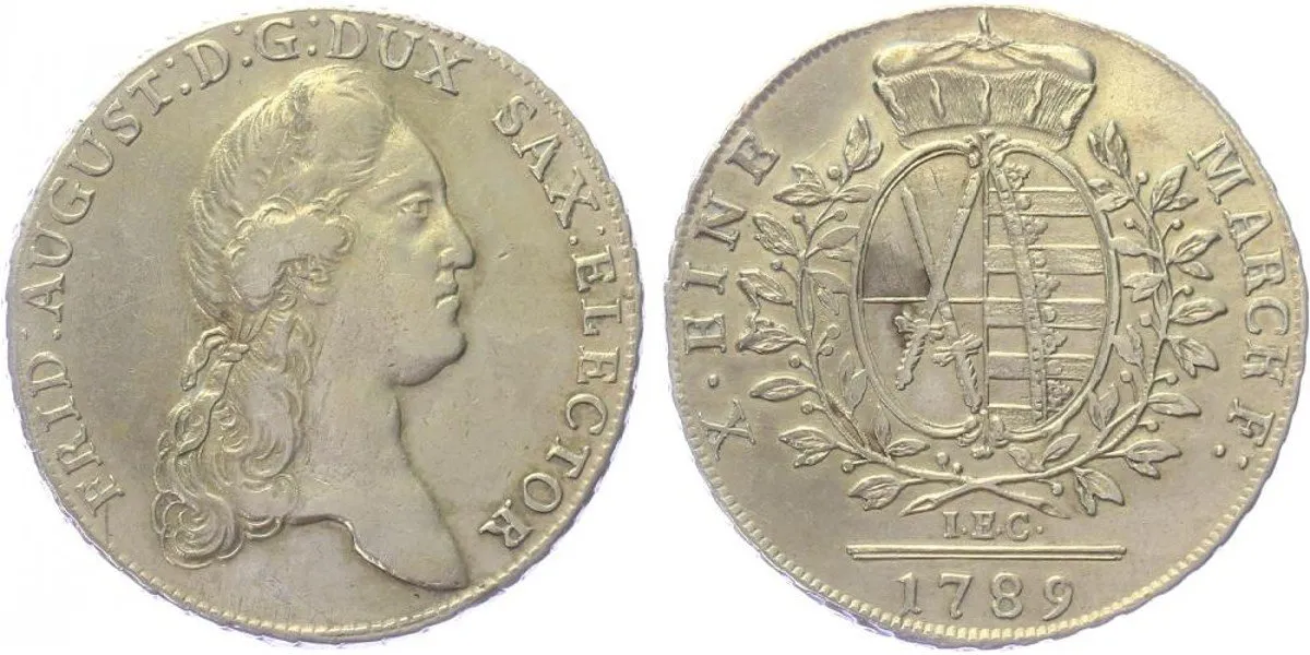 Sasko, Friedrich August III./I., 1763 - 1827 — 1