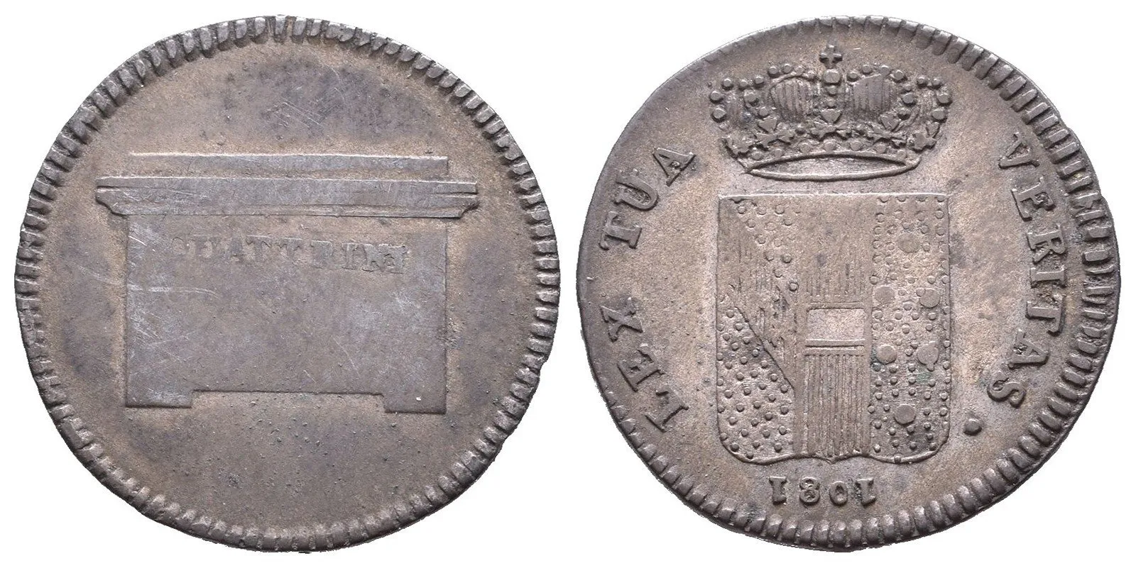 Itálie - Toskánsko, Ferdinando III., 1791 - 1801 — 1
