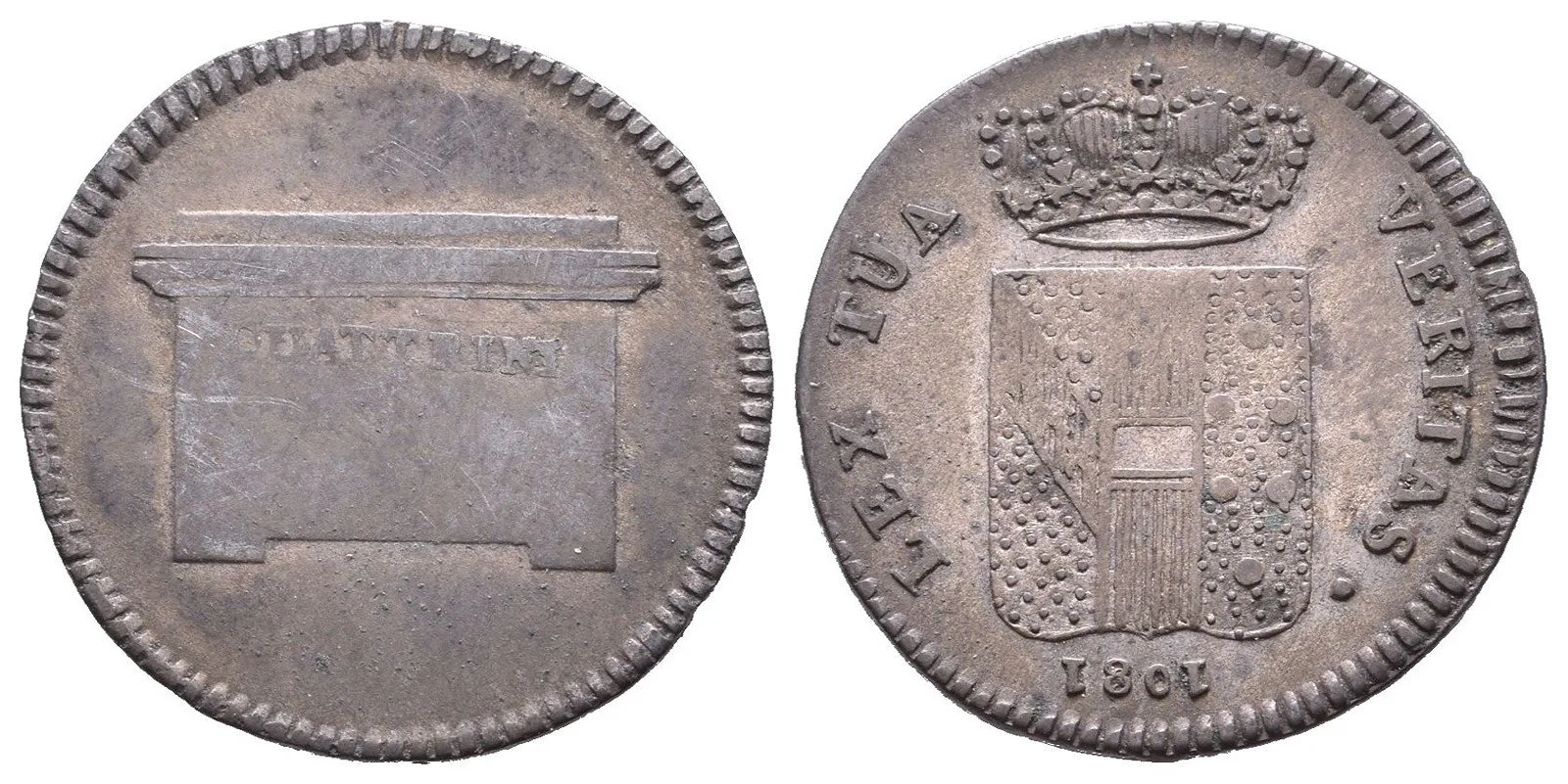Itálie - Toskánsko, Ferdinando III., 1791 - 1801 — 1