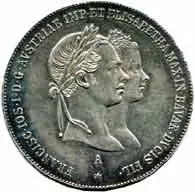 Konvenční měna, 1848 - 1857 — 1