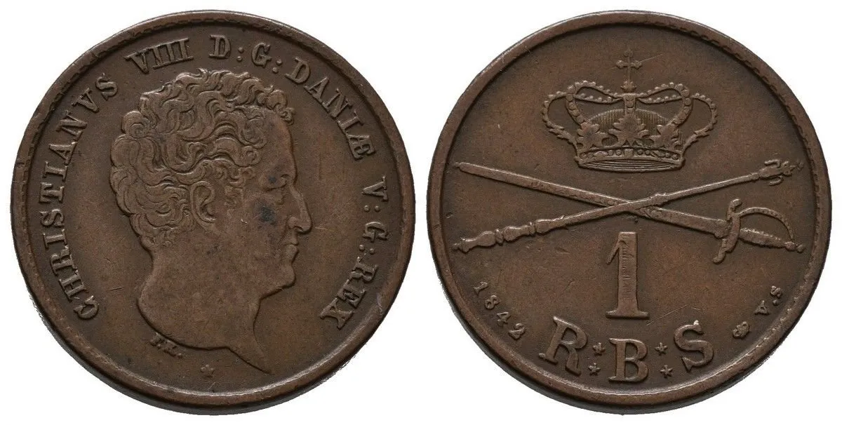 Dánsko, Christian VIII., 1839 - 1848 — 1